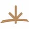 Ekena Millwork Alberta Smooth Timber Gable Bracket, Western Red Cedar, 96"W x 40"H x 1 1/2"D x 5 1/2"F, 10/12 Pitch GBW096X40X0206ALB00SWR - alternate 2